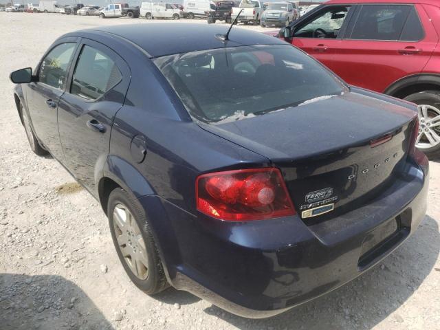 Photo 3 from auction – 2013 DODGE AVENGER SE with VIN 1C3CDZAB4DN588147