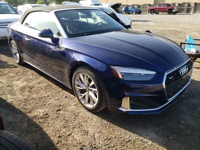 Photo 1 from auction – 2021 AUDI A5 PREMIUM with VIN WAUWAGF51MN005507