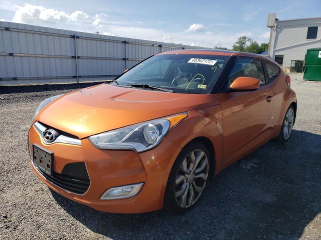 Photo 2 from auction – 2013 HYUNDAI VELOSTER with VIN KMHTC6AD8DU161425