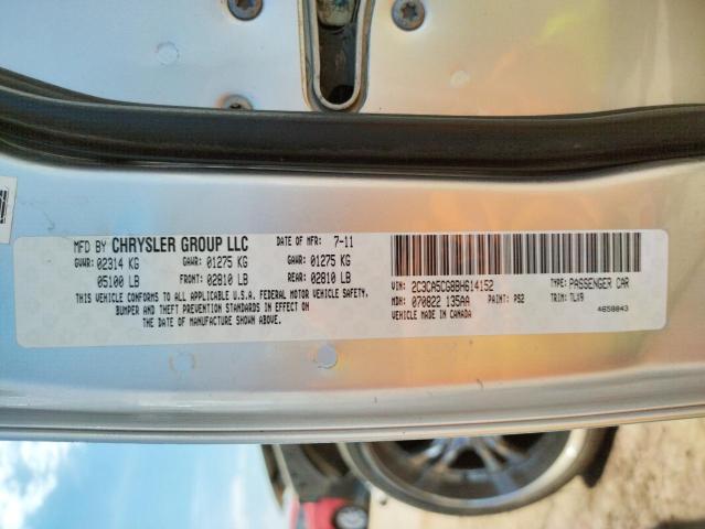 Photo 10 from auction – 2011 CHRYSLER 300 LIMITE with VIN 2C3CA5CG8BH614152