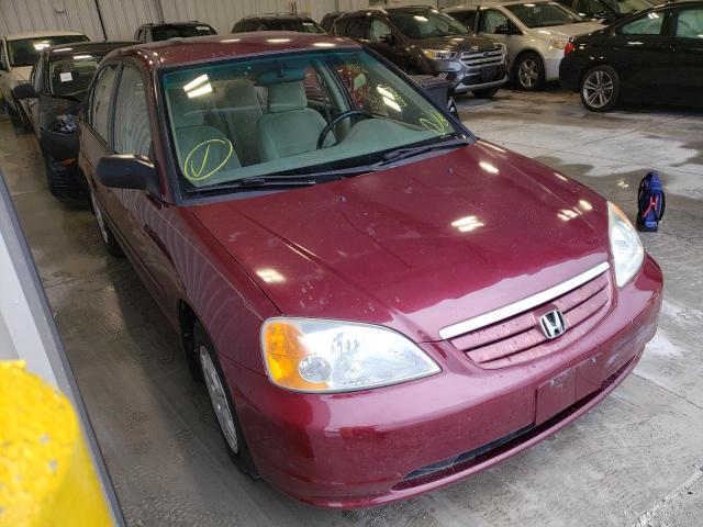 Photo 1 from auction – 2002 HONDA CIVIC LX with VIN 1HGES16542L002703