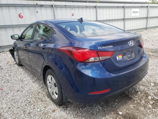 Photo 3 from auction – 2016 HYUNDAI ELANTRA SE with VIN 5NPDH4AE2GH746135