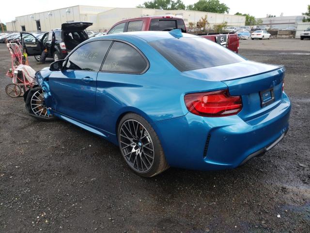 Photo 3 from auction – 2021 BMW M2 COMPETI with VIN WBS2U7C0XM7J30407