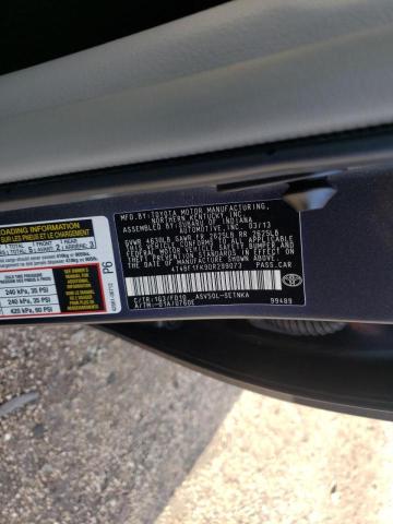 Photo 10 from auction – 2013 TOYOTA CAMRY L with VIN 4T4BF1FK9DR299073