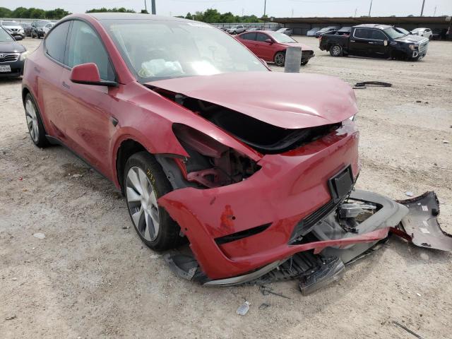 TESLA MODEL Y 2021 with VIN 5YJYGDEE8MF067916 - Photo from auction