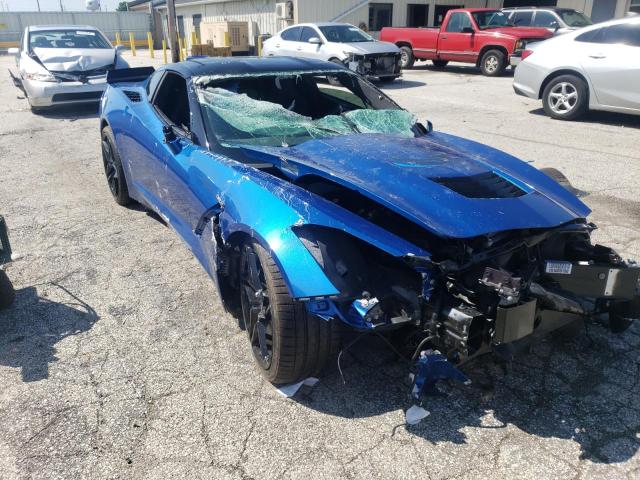CHEVROLET CORVETTE S 2015 with VIN 1G1YM2D74F5100150 - Photo from auction