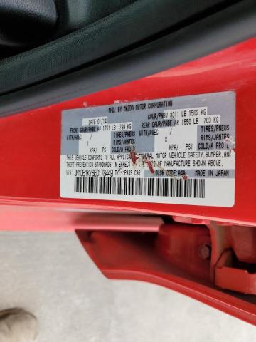 Photo 10 from auction – 2014 MAZDA MAZDA2 SPO with VIN JM1DE1KY8E0178449