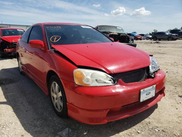 HONDA CIVIC EX 2002 with VIN 1HGEM22972L071295 - Photo from auction