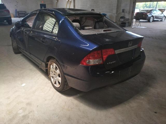 Photo 3 from auction – 2011 HONDA CIVIC LX with VIN 2HGFA1F56BH510059