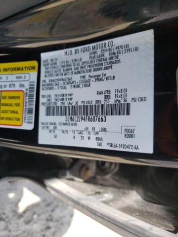Photo 10 from auction – 2015 LINCOLN MKZ with VIN 3LN6L2J94FR607663