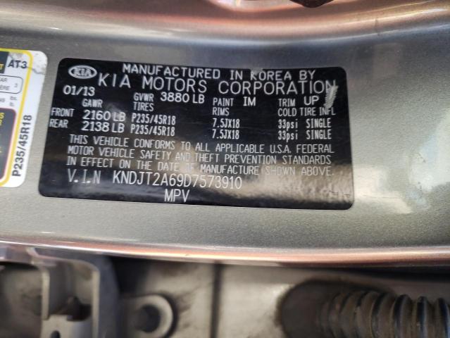 Photo 10 from auction – 2013 KIA SOUL + with VIN KNDJT2A69D7573910