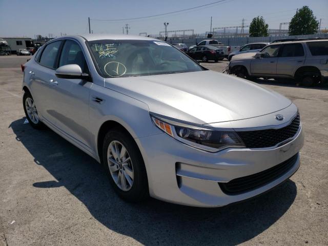 KIA OPTIMA LX 2018 with VIN 5XXGT4L34JG196446 - Photo from auction