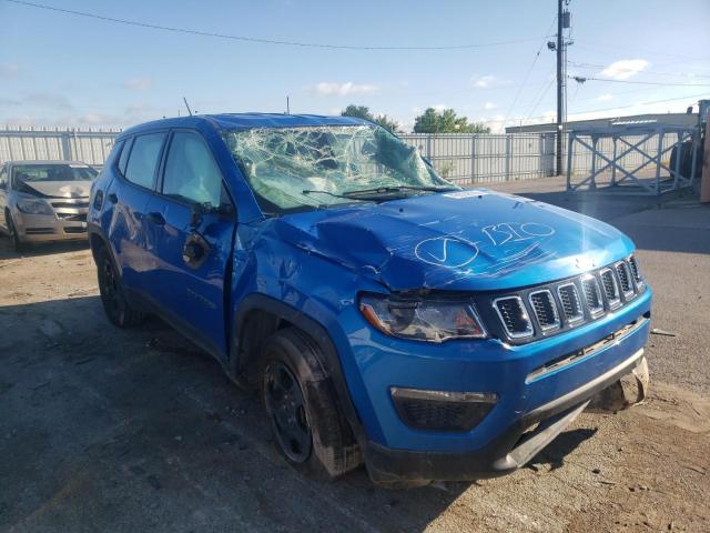 JEEP COMPASS SP 2021 with VIN 3C4NJCAB8MT518564 - Photo from auction