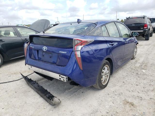 Photo 4 from auction – 2016 TOYOTA PRIUS with VIN JTDKARFU8G3506821