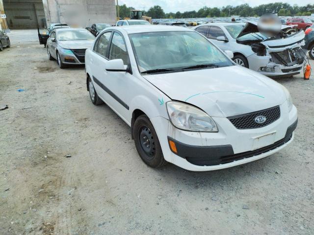 KIA RIO BASE 2009 with VIN KNADE223596518568 - Photo from auction