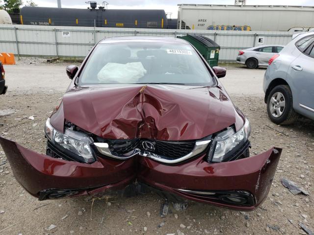 Photo 9 from auction – 2015 HONDA CIVIC EXL with VIN 19XFB2F91FE056678