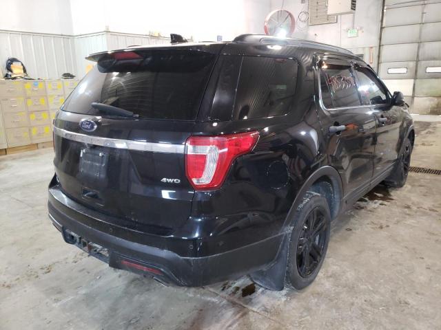 Photo 4 from auction – 2017 FORD EXPLORER with VIN 1FM5K8B80HGA05148