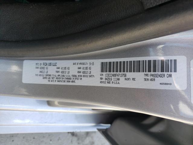 Photo 10 from auction – 2015 CHRYSLER 200 LIMITE with VIN 1C3CCCAB9FN713758