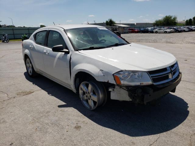 DODGE AVENGER SE 2013 with VIN 1C3CDZABXDN710977 - Photo from auction