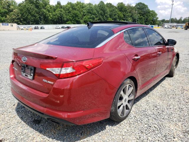 Photo 4 from auction – 2012 KIA OPTIMA SX with VIN 5XXGR4A61CG052657