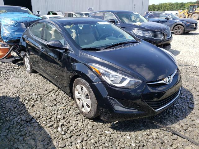 HYUNDAI ELANTRA SE 2016 with VIN 5NPDH4AE0GH773446 - Photo from auction