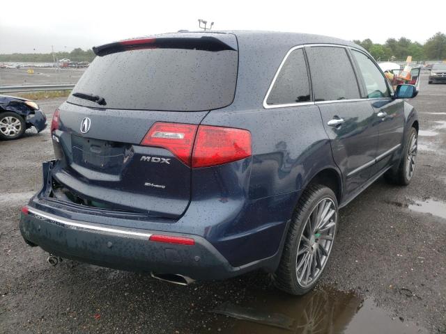 Photo 4 from auction – 2011 ACURA MDX TECHNO with VIN 2HNYD2H41BH505936
