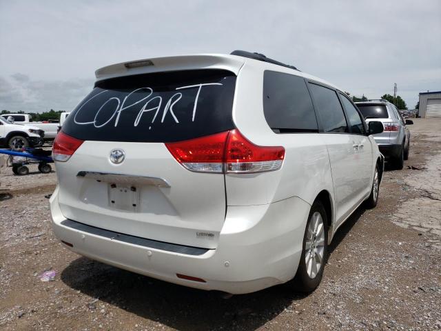 Photo 4 from auction – 2012 TOYOTA SIENNA XLE with VIN 5TDYK3DC7CS232860