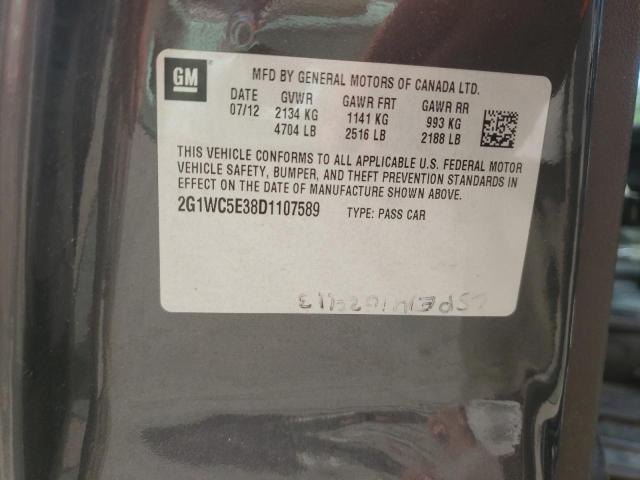 Photo 10 from auction – 2013 CHEVROLET IMPALA LTZ with VIN 2G1WC5E38D1107589