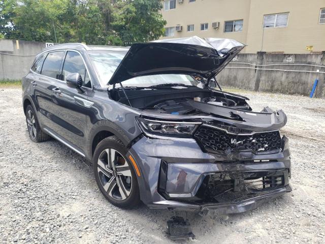 KIA SORENTO SX 2022 with VIN KNDRJDLH1N5081145 - Photo from auction