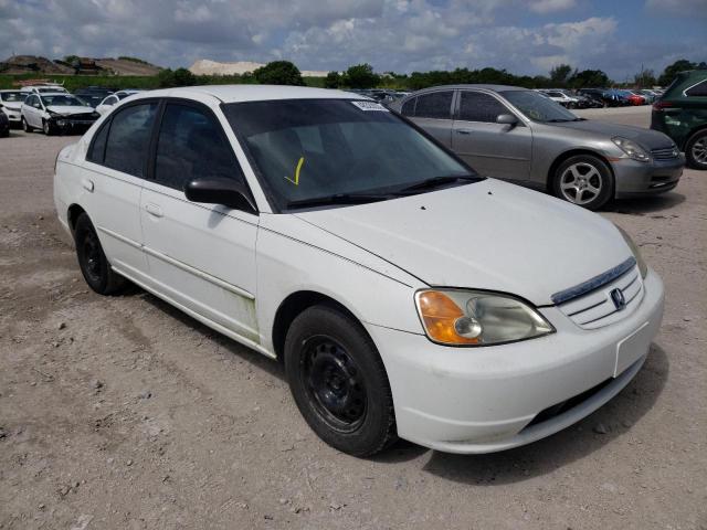 HONDA CIVIC LX 2002 with VIN 2HGES16532H553721 - Photo from auction