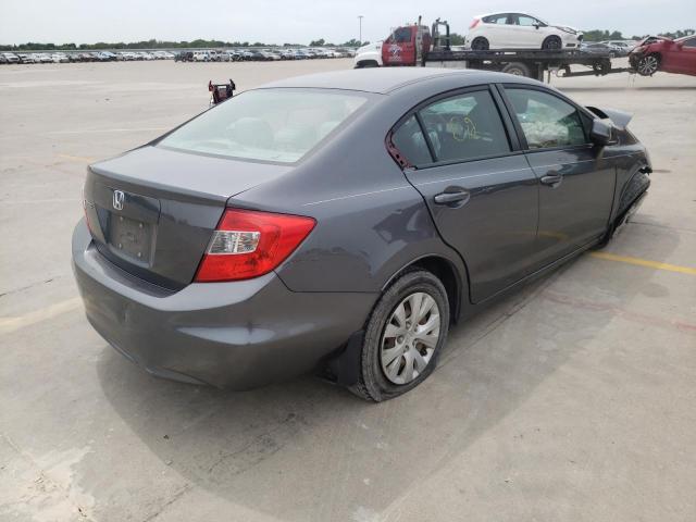 Photo 4 from auction – 2012 HONDA CIVIC LX with VIN 2HGFB2F55CH330804