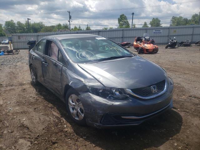 HONDA CIVIC LX 2013 with VIN 2HGFB2F54DH550291 - Photo from auction