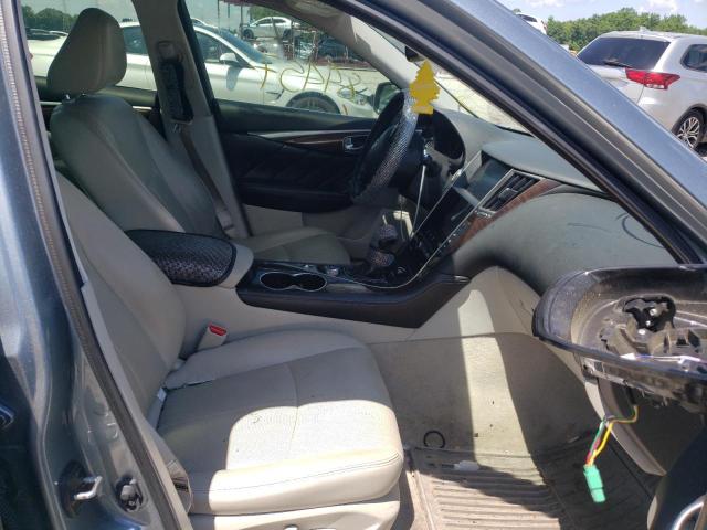 Photo 5 from auction – 2015 INFINITI Q50 BASE with VIN JN1BV7AP0FM331664