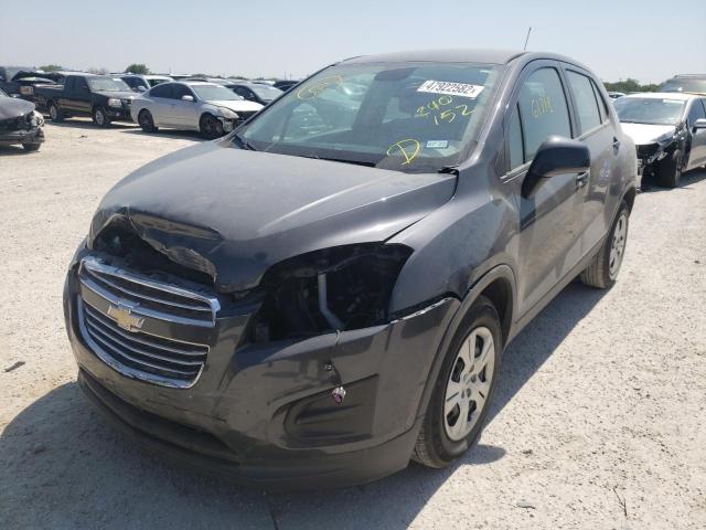 Photo 2 from auction – 2016 CHEVROLET TRAX LS with VIN 3GNCJKSB3GL240152