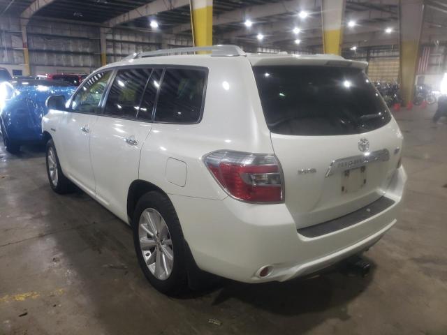 Photo 3 from auction – 2009 TOYOTA HIGHLANDER with VIN JTEEW44A192031088