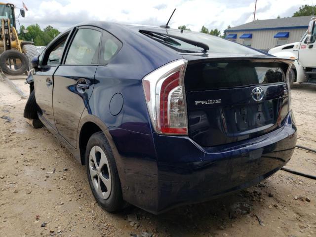 Photo 3 from auction – 2012 TOYOTA PRIUS with VIN JTDKN3DU8C1571906