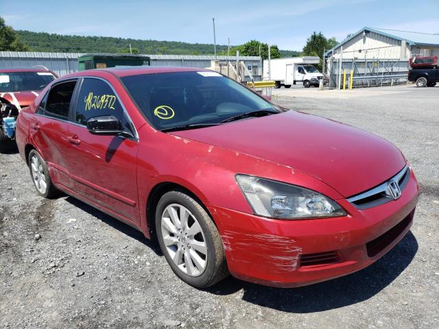 HONDA ACCORD EX 2007 with VIN 1HGCM66567A048874 - Photo from auction