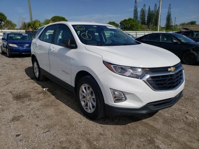 CHEVROLET EQUINOX LS 2020 with VIN 3GNAXHEV7LS588468 - Photo from auction