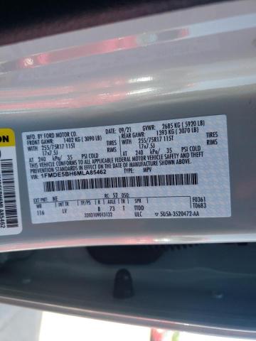 Photo 10 from auction – 2021 FORD BRONCO BAS with VIN 1FMDE5BH6MLA85462