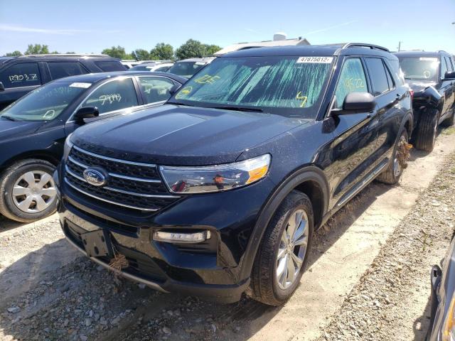 Photo 2 from auction – 2021 FORD EXPLORER X with VIN 1FMSK8DH9MGA61650
