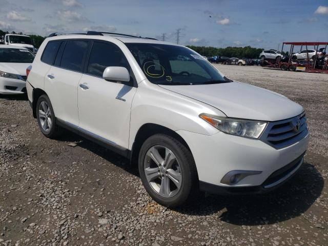 TOYOTA HIGHLANDER 2013 with VIN 5TDYK3EH6DS135628 - Photo from auction