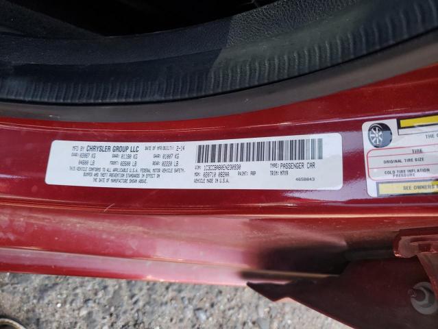 Фото 10 с аукциона – 2014 CHRYSLER 200 LX с VIN 1C3CCBAB0EN230930