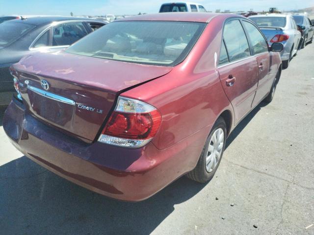 Photo 4 from auction – 2005 TOYOTA CAMRY LE with VIN 4T1BE32K65U010604