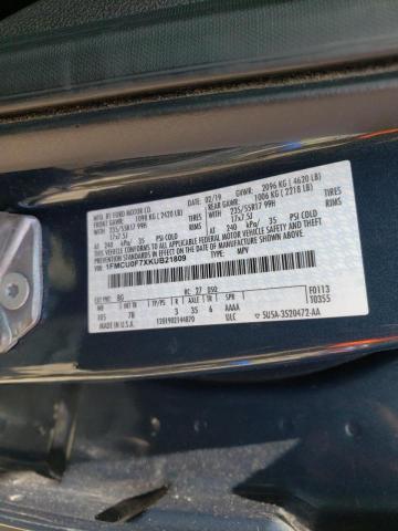 Photo 10 from auction – 2019 FORD ESCAPE S with VIN 1FMCU0F7XKUB21809