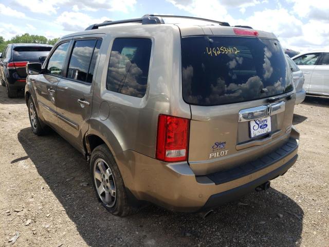 Photo 3 from auction – 2009 HONDA PILOT TOUR with VIN 5FNYF48919B016377