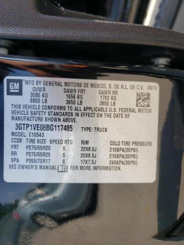 Photo 10 from auction – 2011 GMC SIERRA C15 with VIN 3GTP1VE08BG117485