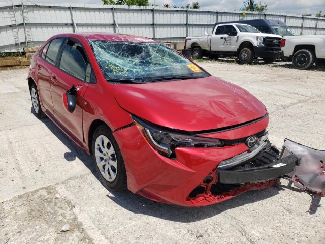 Photo 1 from auction – 2021 TOYOTA COROLLA LE with VIN JTDEPMAE8MJ136086