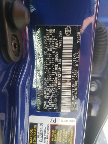 Photo 10 from auction – 2015 TOYOTA CAMRY LE with VIN 4T1BF1FK9FU941496