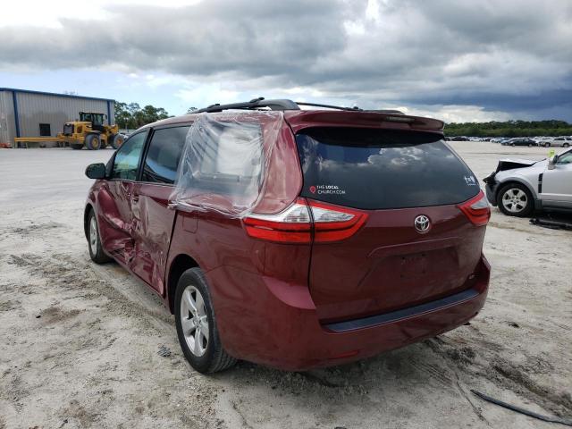 Photo 3 from auction – 2016 TOYOTA SIENNA LE with VIN 5TDKK3DC2GS722540
