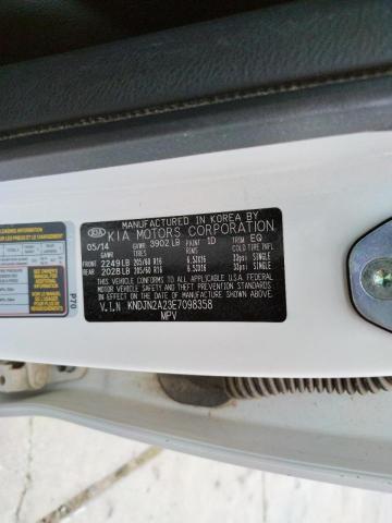 Photo 10 from auction – 2014 KIA SOUL with VIN KNDJN2A23E7098358